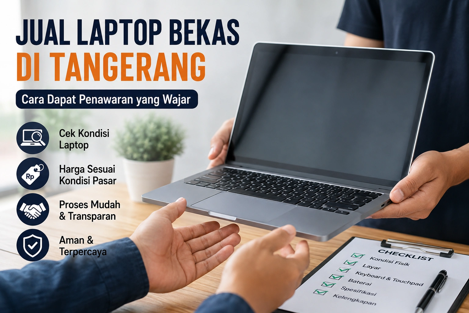 Jual Laptop Bekas di Tangerang: Cara Dapat Penawaran yang Wajar
