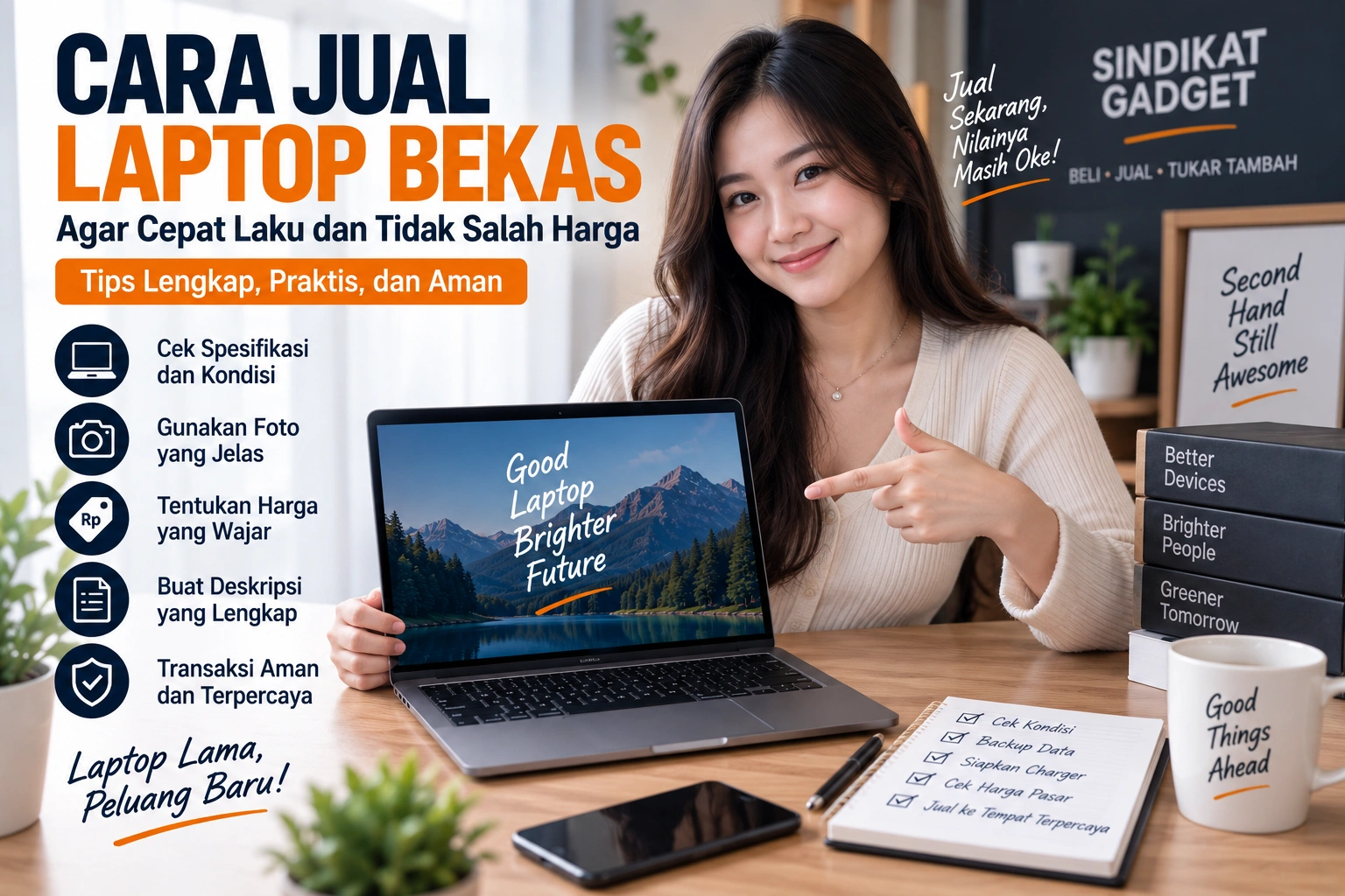 Cara Jual Laptop Bekas Agar Cepat Laku dan Tidak Salah Harga